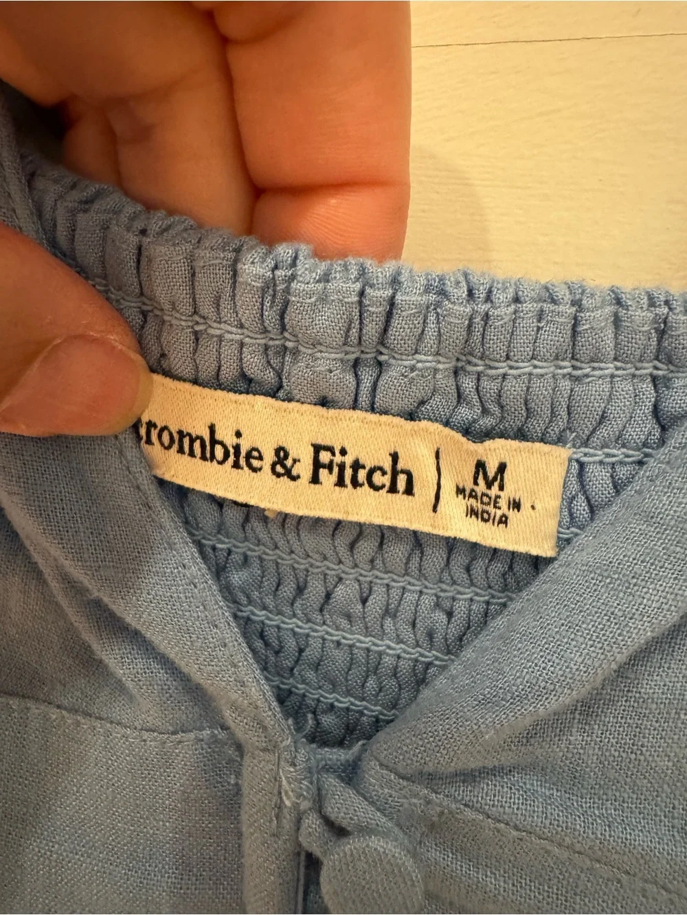 Abercrombie & Fitch light blue